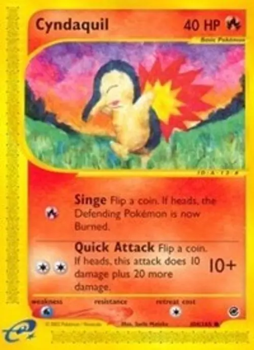 Cyndaquil (104) card art