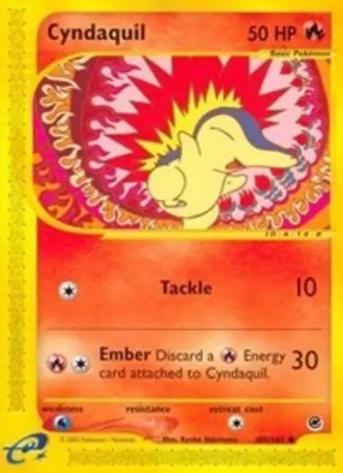 Cyndaquil (105) card art