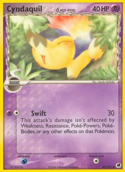 Cyndaquil (Delta Species) card art