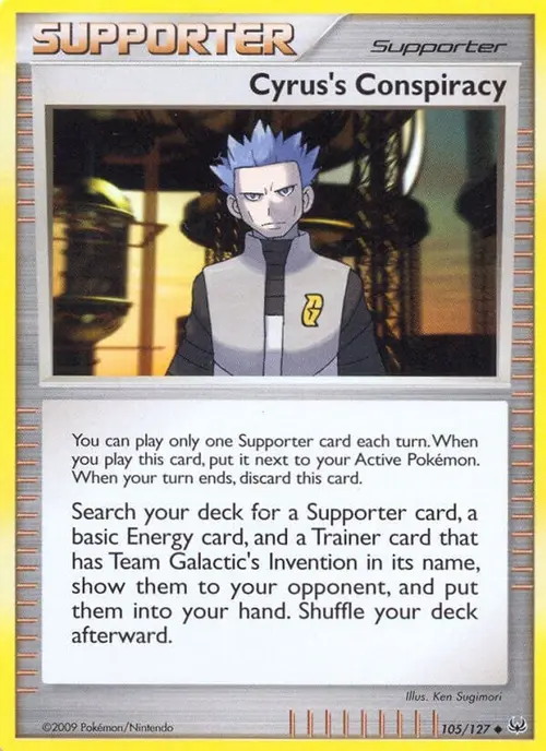 Cyrus's Conspiracy card art