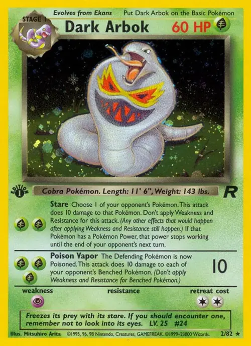 Dark Arbok (2) card art