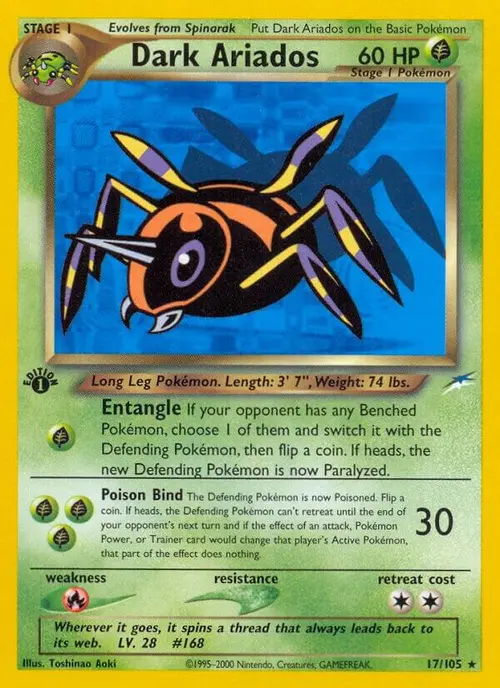 Dark Ariados card art