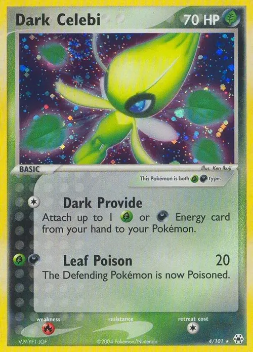Dark Celebi card art