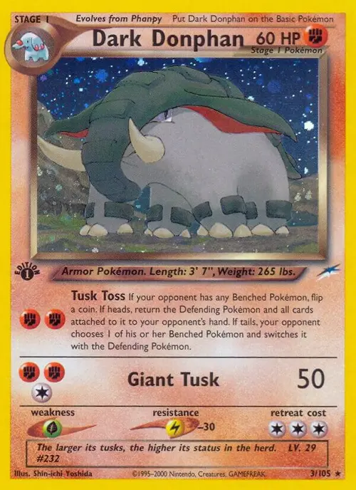 Dark Donphan card art