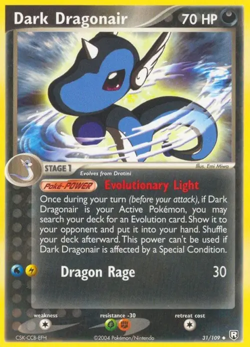 Dark Dragonair - 031/109 card art