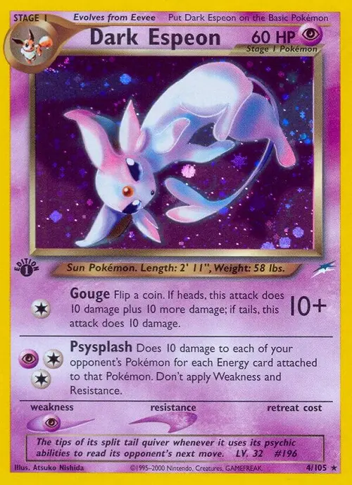 Dark Espeon card art