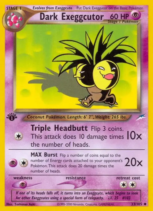 Dark Exeggcutor card art
