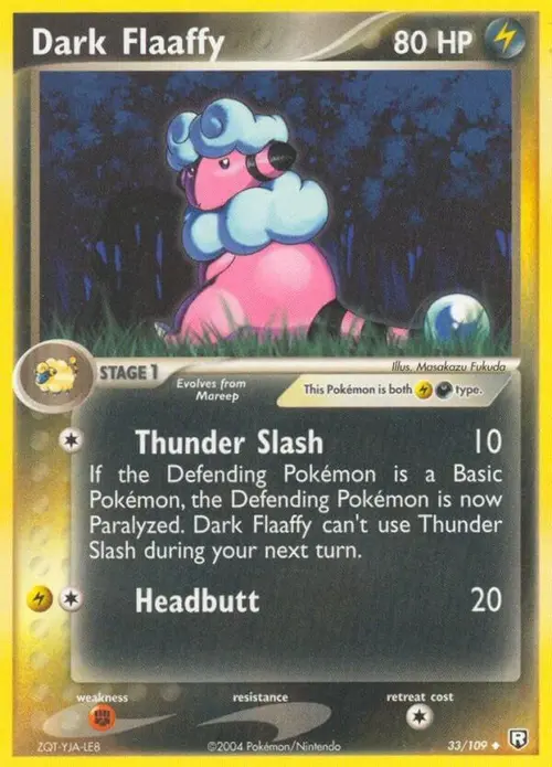 Dark Flaaffy card art