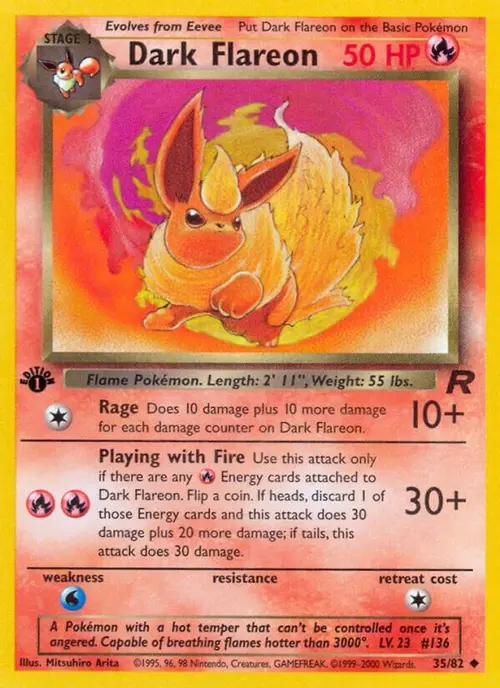 Dark Flareon card art