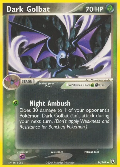 Dark Golbat card art