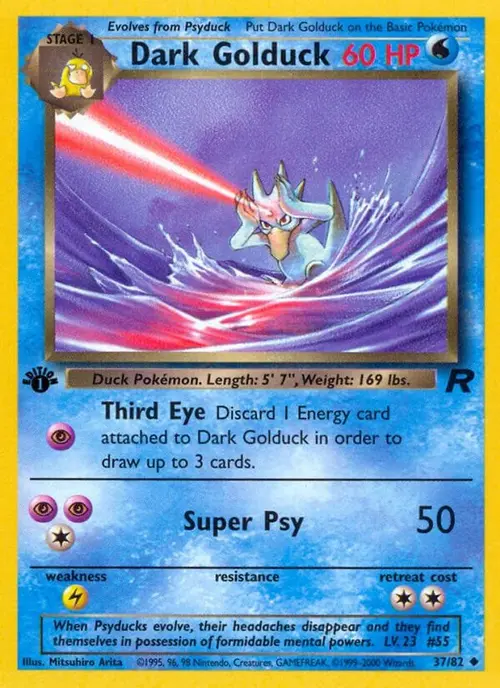 Dark Golduck card art