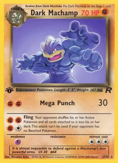 Dark Machamp (27) card art