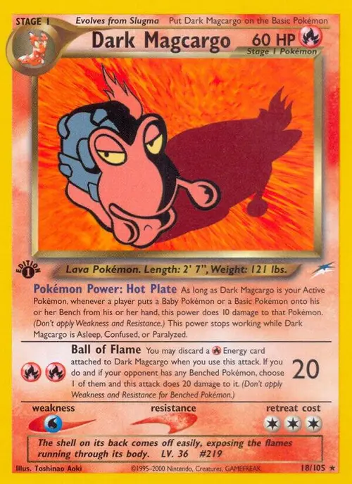 Dark Magcargo card art