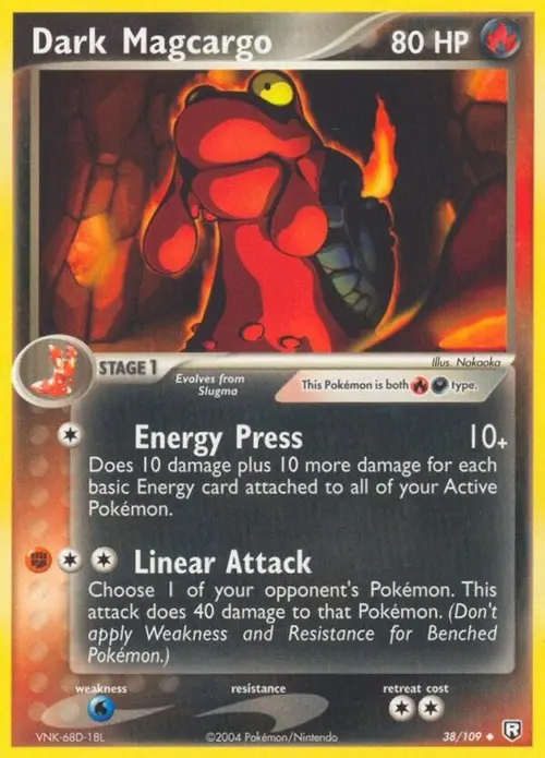 Dark Magcargo card art