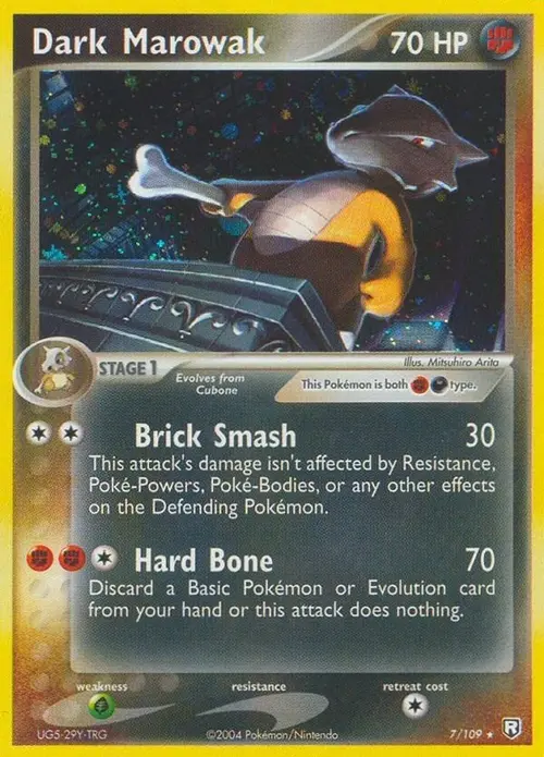 Dark Marowak card art