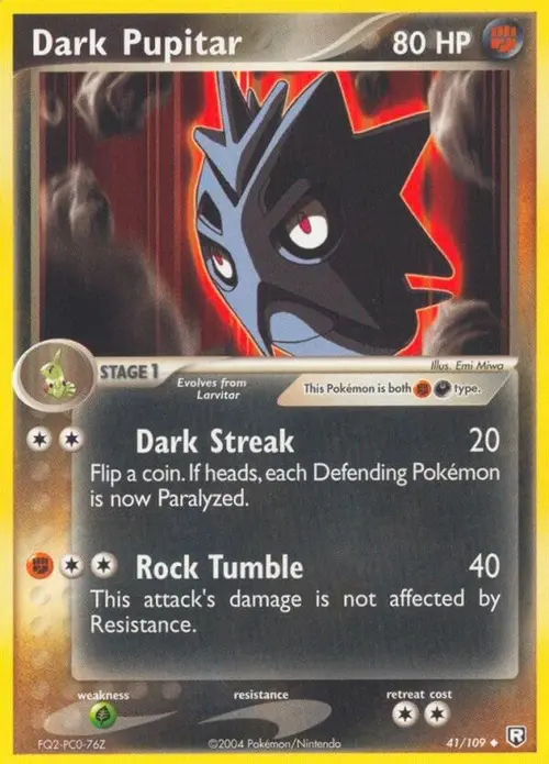 Dark Pupitar - 041/109 card art