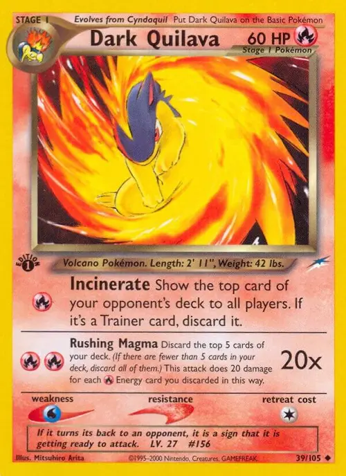 Dark Quilava card art