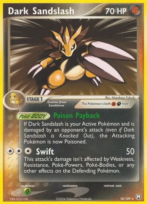 Dark Sandslash card art