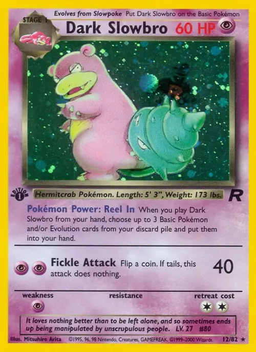 Dark Slowbro (12) card art