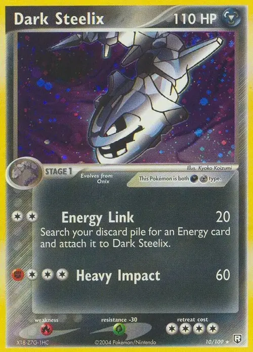 Dark Steelix card art