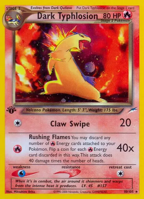 Dark Typhlosion card art