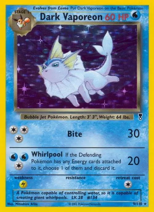 Dark Vaporeon card art