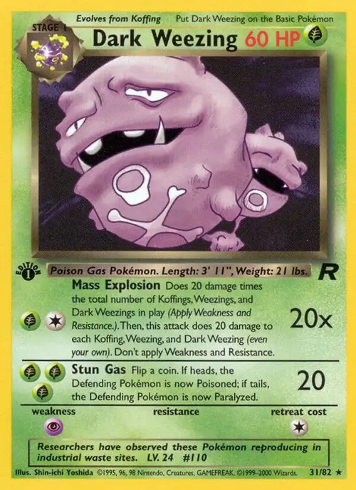 Dark Weezing (31) card art