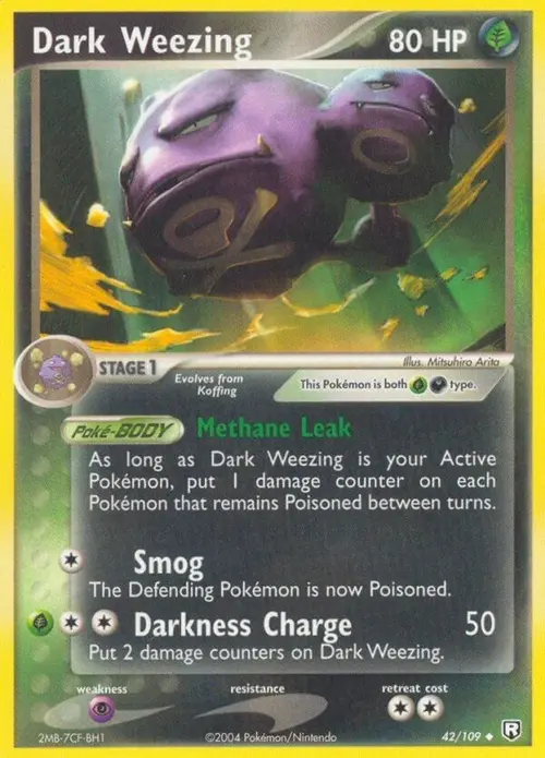 Dark Weezing card art