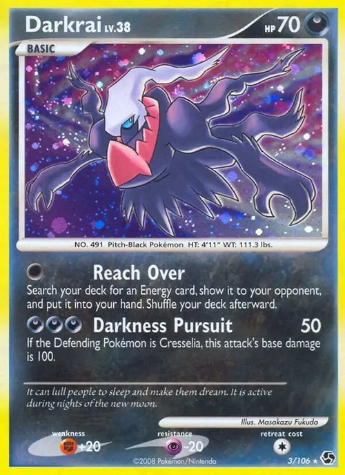 Darkrai (3) card art