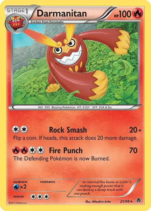 Darmanitan card art