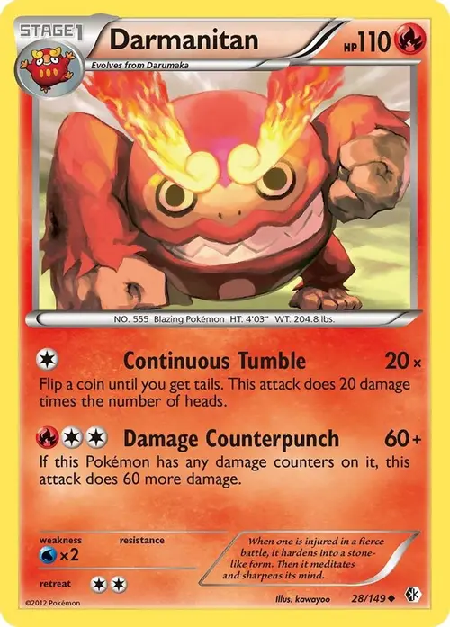 Darmanitan card art