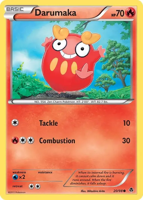 Darumaka card art