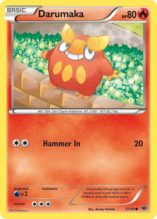 Darumaka card art