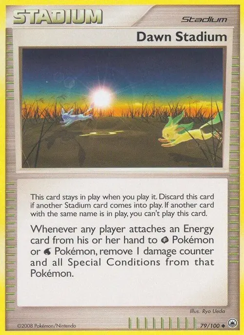Dawn Stadium card art
