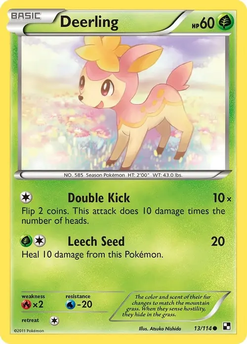 Deerling card art