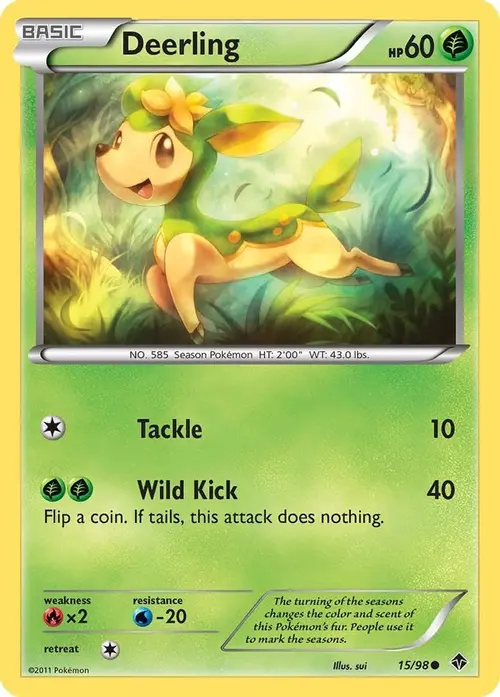 Deerling card art