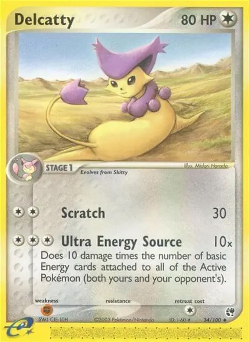 Delcatty card art