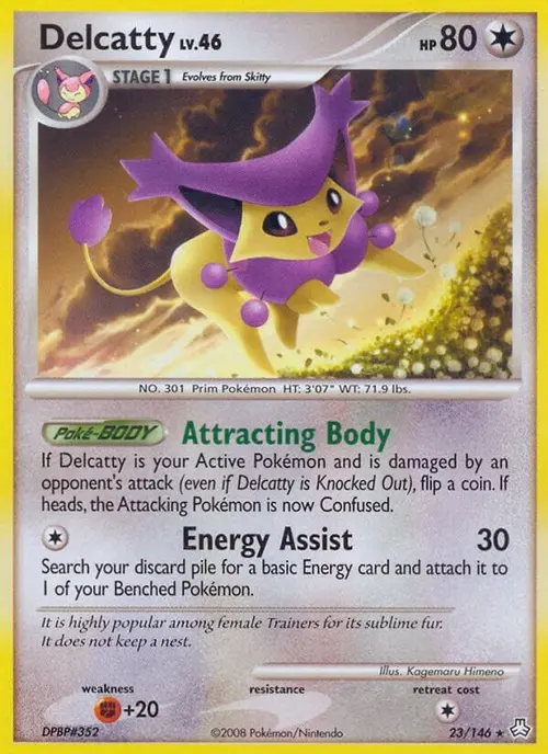 Delcatty card art