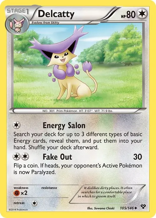Delcatty card art
