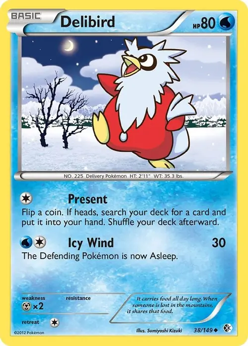Delibird card art