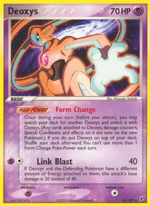 Deoxys (Normal Forme) card art