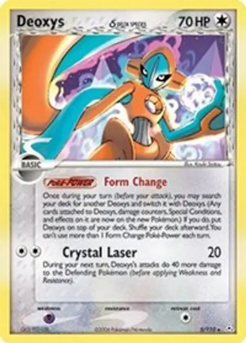 Deoxys (Delta Species - Normal Forme) card art