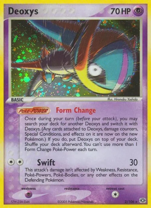 Deoxys (Speed Forme) card art