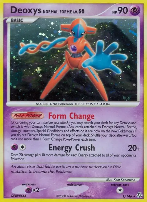 Deoxys Normal Forme card art
