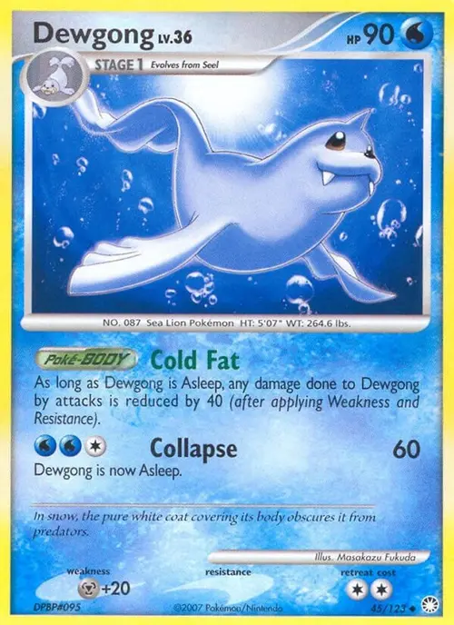 Dewgong card art