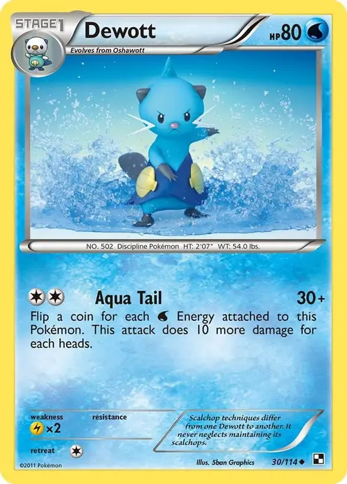 Dewott (30) card art