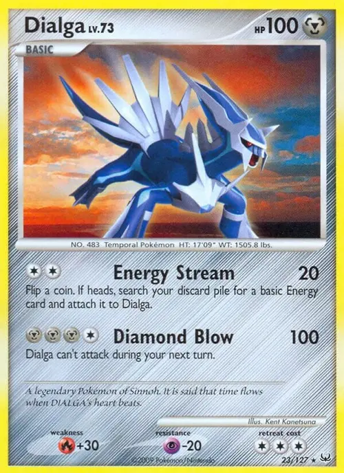 Dialga (23) card art