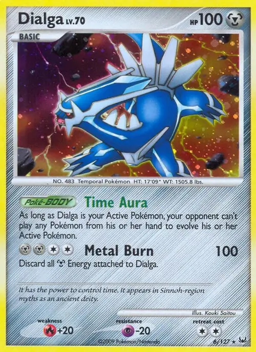 Dialga (6) card art