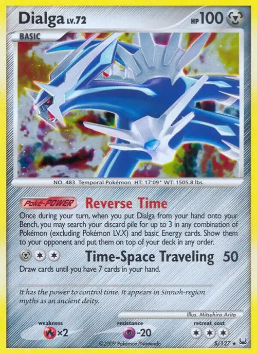 Dialga (5) card art