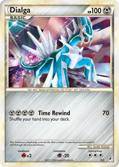 Dialga (Shiny) card art